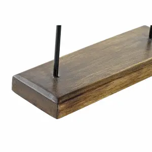 Figurine décorative cercles en fer DKD Home Decor image-2