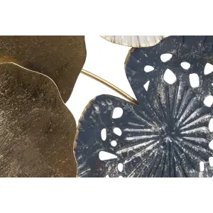 Decoración mural con hojas de plantas DKD Home Decor image-1