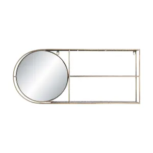 Miroir mural métal DKD Home Decor Moderne image-0