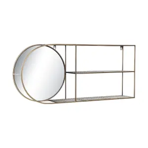 Miroir mural métal DKD Home Decor Moderne image-1