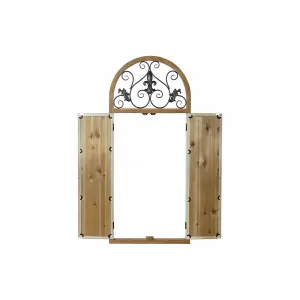 Wandspiegel aus Metall mdf Fenster DKD Home Decor image-1