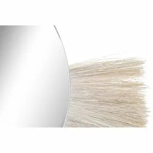 Miroir mural avec frange en verre et jute DKD Home Decor image-2