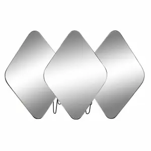 Metal wall mirror DKD Home Decor