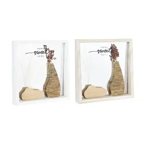 Καθρέφτης τοίχου cottage DKD Home Decor image-0