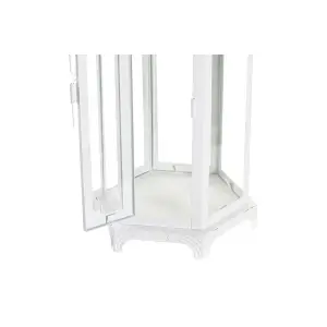Laterne aus Glas Metall DKD Home Decor image-1