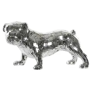Modern bulldog dekorációs figura gyantából DKD Home Decor
