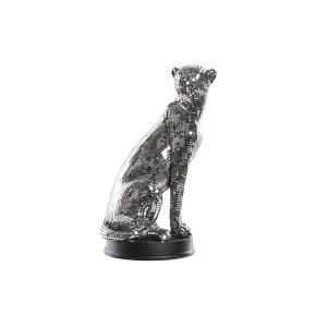Modern decorative leopard figurine in resin DKD Home Decor