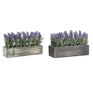 Διακοσμητικό φυτό από πολυαιθυλένιο DKD Home Decor 32x14x19,5 cm image-0