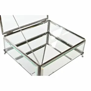 Juwelendoosje van glas en metaal DKD Home Decor image-2