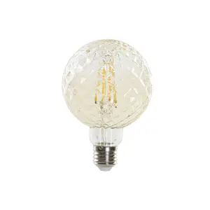 Ampoule LED en verre et aluminium DKD Home Decor image-0