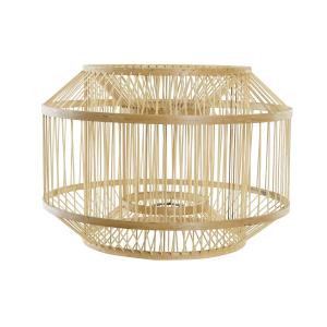 Round bamboo lampshade DKD Home Decor