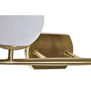 Glass and metal wall lamp DKD Home Decor image-4