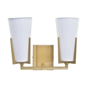 Απλίκα από γυαλί, μέταλλο και πολυεστέρα DKD Home Decor image-0