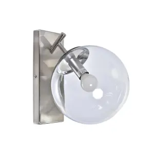 Απλίκα γυαλιού και μετάλλου DKD Home Decor image-2