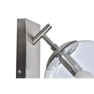 Απλίκα γυαλιού και μετάλλου DKD Home Decor image-3