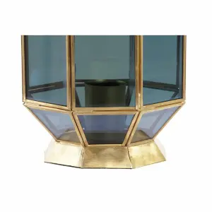 Brass glass desk lamp DKD Home Decor Moderne image-1