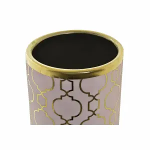 Ανατολίτικη βάζο χρώμιο σε πορσελάνη DKD Home Decor image-2
