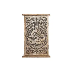 Szafka na klucze z drewna mango DKD Home Decor image-0