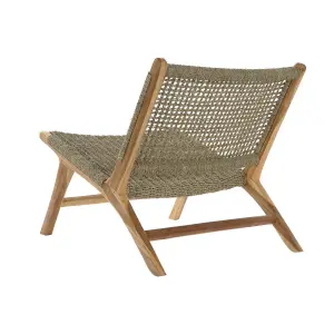 Teak wood armchair DKD Home Decor 65x80x68 cm image-2