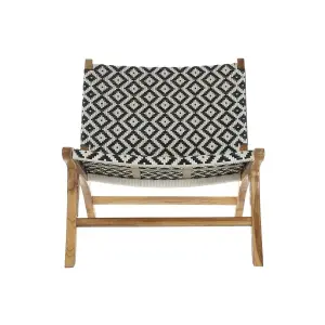 Teak armchair DKD Home Decor 65x80x68 cm image-1