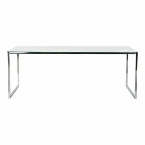 Steel mirror coffee table DKD Home Decor image-0