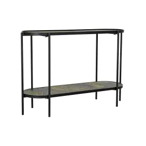 Metal and mdf wood console DKD Home Decor image-1