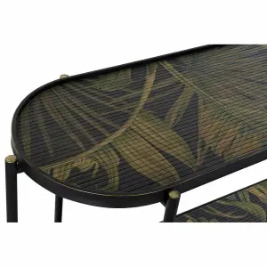 Metal and mdf wood console DKD Home Decor image-2