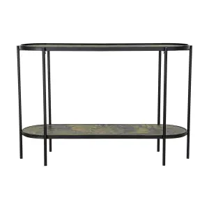 Metal and mdf wood console DKD Home Decor image-0