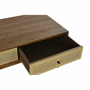 Rattan fir coffee table DKD Home Decor image-3