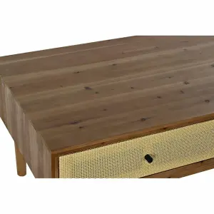 Rattan fir coffee table DKD Home Decor image-4