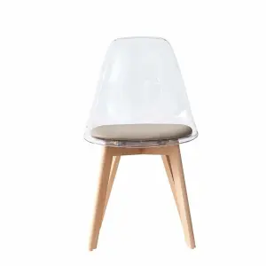 Καρέκλα τραπεζαρίας από πολυκαρβονικό DKD Home Decor image-0