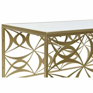 Mirror and metal coffee table DKD Home Decor image-4