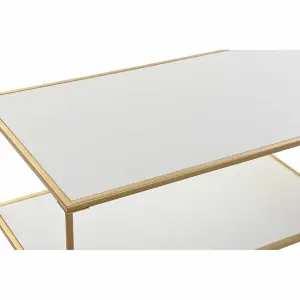 Metal and mdf coffee table DKD Home Decor image-2