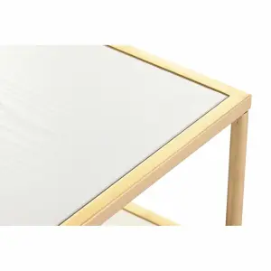 Metal and mdf coffee table DKD Home Decor image-4