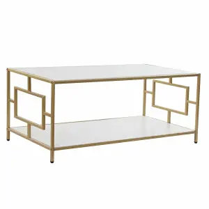 Sofabord i metal og mdf DKD Home Decor image-1