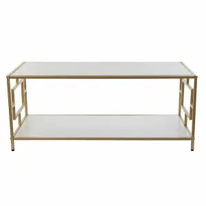 Sofabord i metal og mdf DKD Home Decor image-0