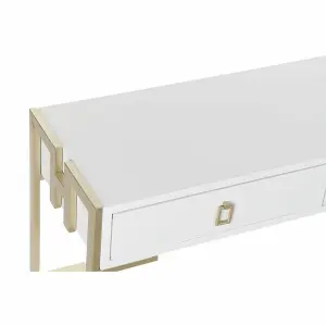 Couchtisch Metall Holz DKD Home Decor 150x36x48 cm image-2