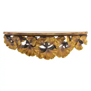 Regal Blatt einer Pflanze aus Harz DKD Home Decor image-0