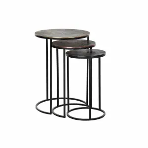 Nesting coffee table DKD Home Decor 44x44x61 cm (x3) image-1