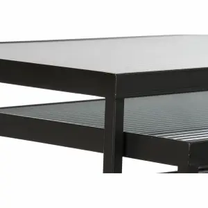Γκοφρέτες τραπεζάκια DKD Home Decor 58x36,5x53,5 cm (x3) image-3