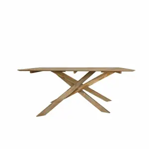 Τραπέζι φαγητού από φυσικό ξύλο μάνγκο DKD Home Decor 180x90x76 cm image-1