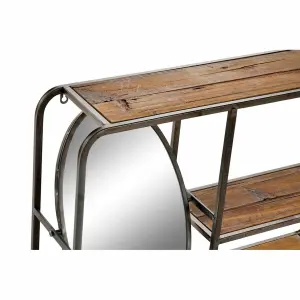 Ράφι με καθρέφτη από ξύλο και μέταλλο DKD Home Decor image-2