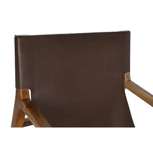 Teak armchair DKD Home Decor 66x73x77 cm image-5
