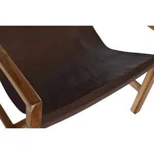 Teak armchair DKD Home Decor 66x73x77 cm image-6