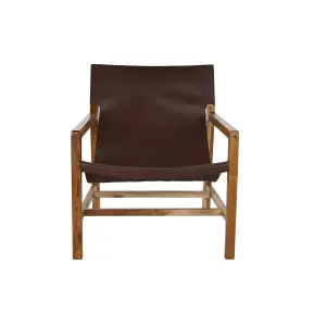Teak armchair DKD Home Decor 66x73x77 cm image-0