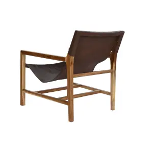 Teak armchair DKD Home Decor 66x73x77 cm image-1