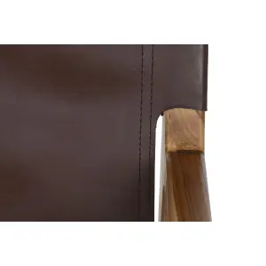 Teak armchair DKD Home Decor 66x73x77 cm image-3