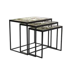 Side table DKD Home Decor 60x40x50 cm (x3) image-0