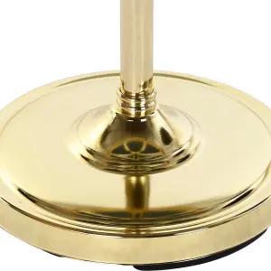 Brass mirror side table DKD Home Decor image-3
