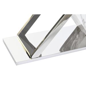 Glass and steel console DKD Home Decor image-1